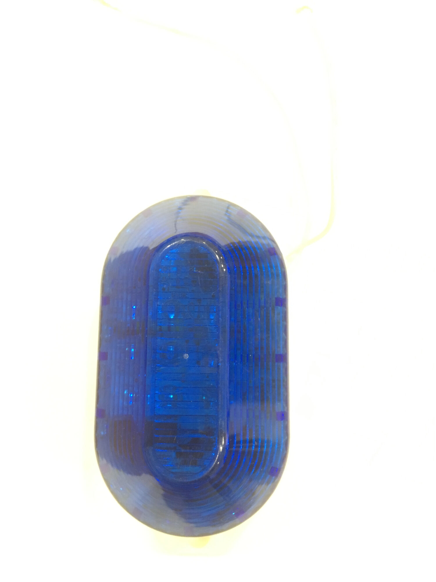 LED лампа-вспышка накладная, 21 светодиод повышенной яркости, 220Vсиняя G-LEDJS02B (FS-00001231)