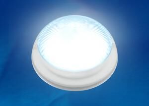 ULW-R05 12W/NW IP64 WHITE Светильник светодиодный влагозащищенный. Круг. 12Вт, 1200 Лм, Белый свет (