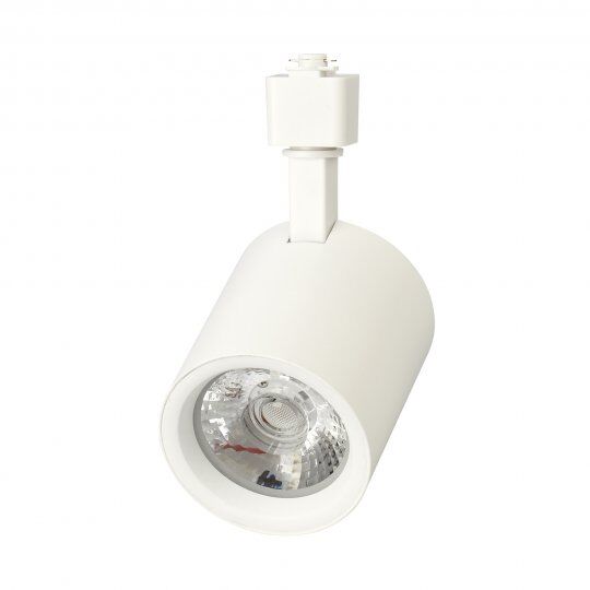 ULB-Q275 30W/4000К WHITE Светильник-прожектор светодиодный трековый. 3000 Лм. Белый свет (4000К). Корпус белый. ТМ Volpe