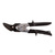 Ножницы по металлу "Piranha", усиленные, 255 мм, прямой и левый рез, сталь СrMo, двухкомпонентные рукоятки Gross #2