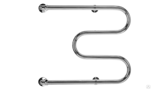Полотенцесушитель водяной Terminus М-образный 32 (1") 500х500 серия Эконом, труба б/ш 