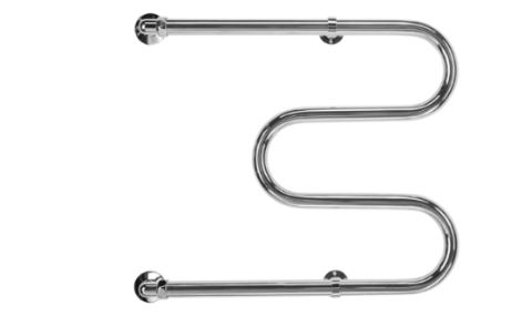 Полотенцесушитель водяной Terminus М-образный 32 (1") 600х600 серия Эконом, труба б/ш