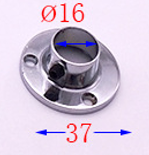 Фланец для трубы D16 мм h=37