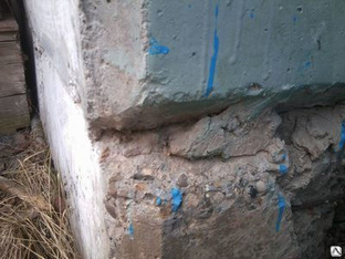 Высокопрочные ремонтные литые смеси по бетону кирпичу камню ЖБИ ЖБК #1