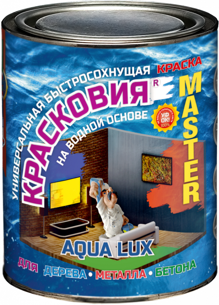 Красковия MASTER «AQUA LUX» база А 1 кг (универсальная краска на водной основе)