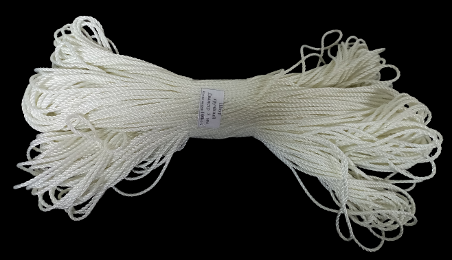 Веревка полиэфирная 3 мм, 100 м, крученая