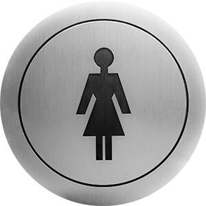 NOFER 16720.2.S Табличка туалет для женщин