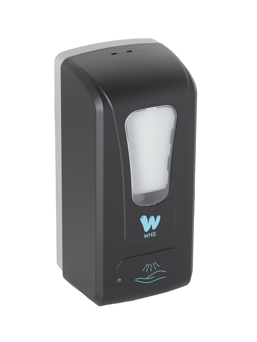 WHS PW-1409SB Дозатор (диспенсер) сенсорный для дезинфицирующих средств (дезинфектанта) с UV, чёрный