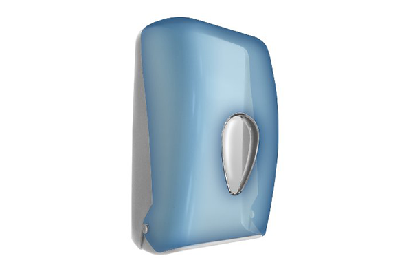 NOFER 05118.T Диспенсер для туалетной бумаги пластиковый синий 290х140х160