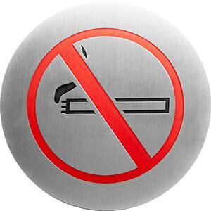 NOFER 16730.2.S Табличка на дверь "Курение запрещено"