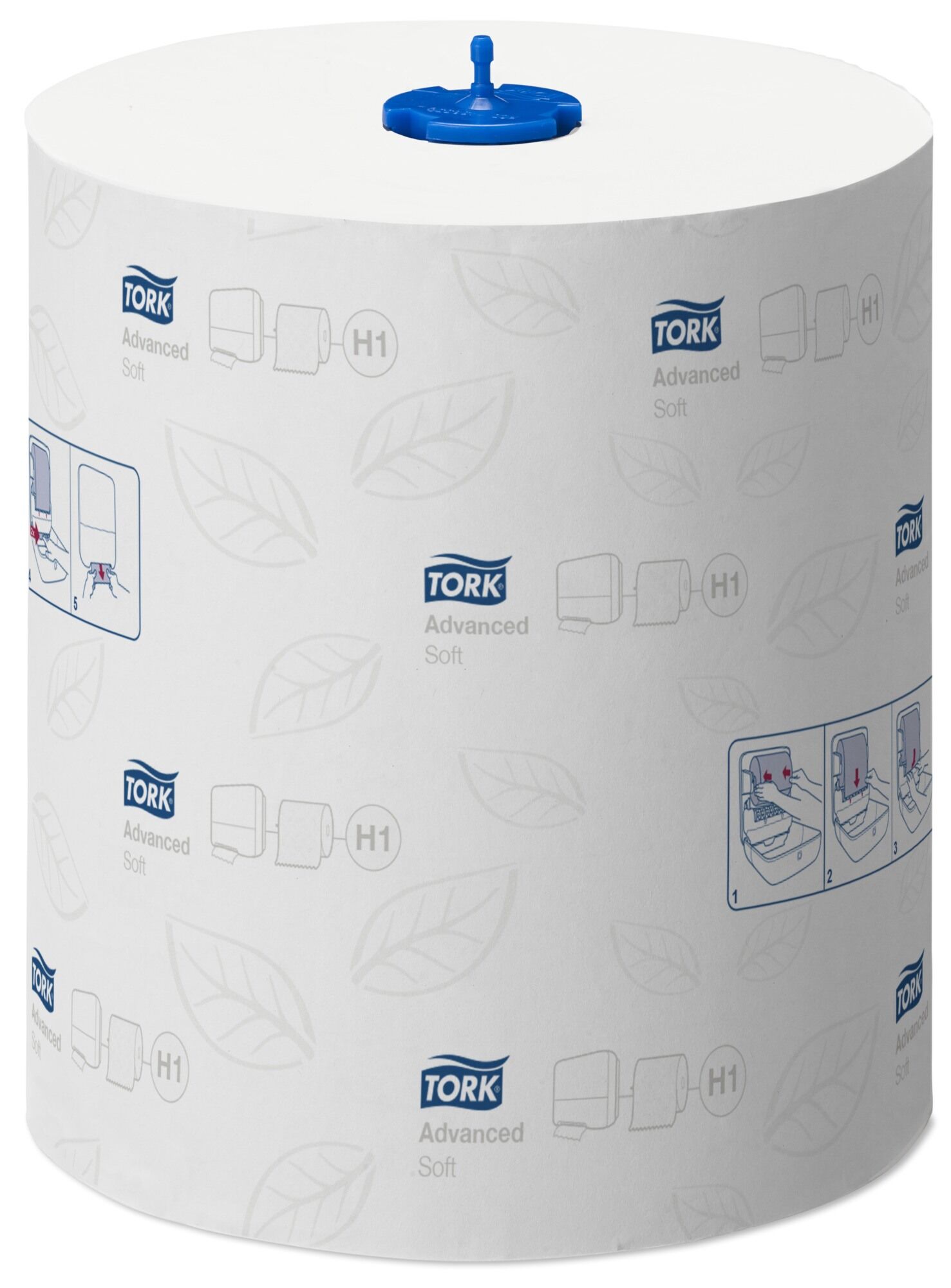 290067 Tork Matic Advanced бумажные полотенца двухслойные белые в рулонах 38x190x210 мм