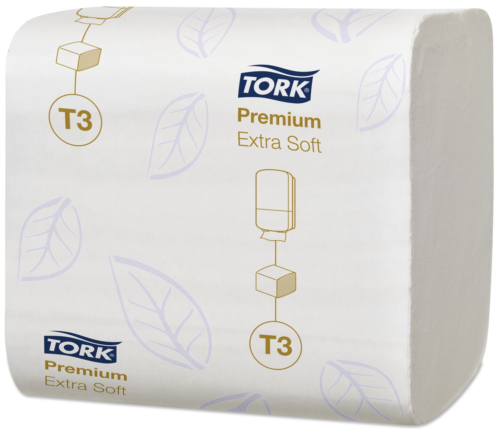 114276 Tork Premium туалетная бумага двухслойная листовая