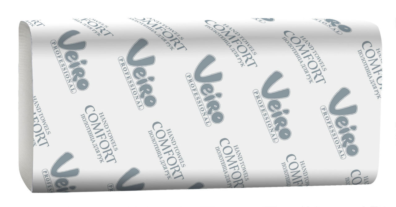 Veiro Professional Comfort KW208 Двухслойные листовые полотенца W-сложения
