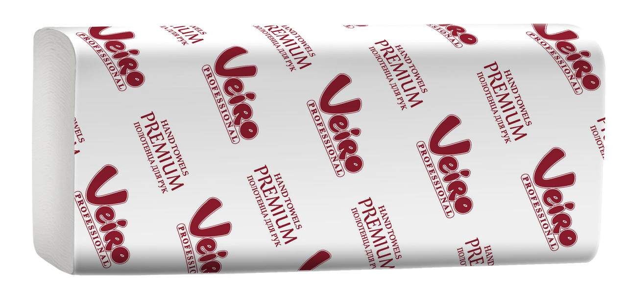 Veiro Professional Premium KV306 двухслойные листовые полотенца V-сложения