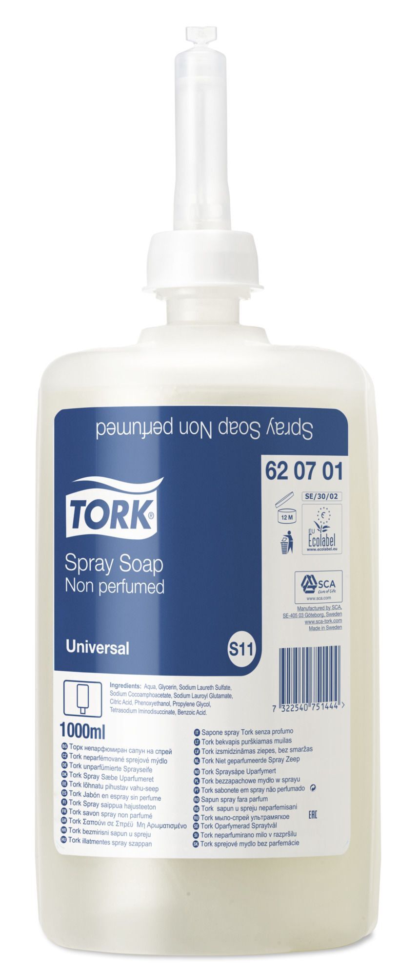 620701 Tork Universal мыло-спрей ультрамягкое