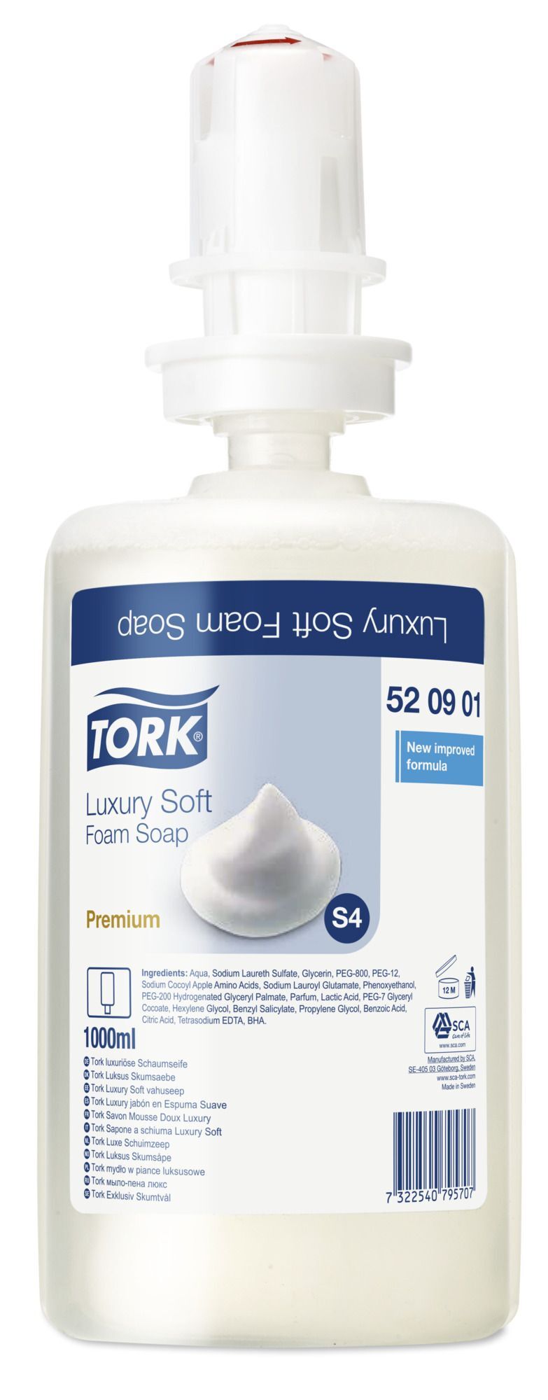 520901 Тоrk Premium мыло-пена люкс