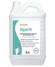 SARAYA Alpet R Дезинфицирующее средство для поверхностей, 5 л