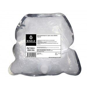 BINELE BD81XA Комплект картриджей средства для мытья посуды (6 шт по 1 л.)