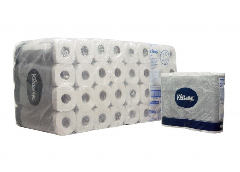 Kimberly-Clark 8449 KLEENEX Двухслойная туалетная бумага в стандартных рулонах