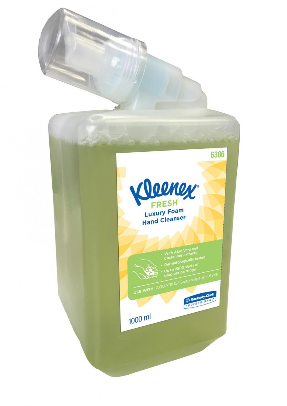 Kimberly-Clark 6386 KLEENEX FRESH Luxury Пенное мыло для рук (свежий цветочный аромат)