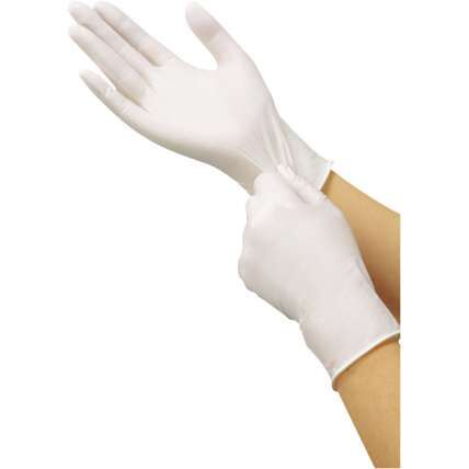 SARAYA Перчатки нитриловые, неопудренные, белый, XS, 200 шт./уп.