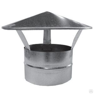 Зонт круглый D= 630 Материал: оцинкованная сталь 