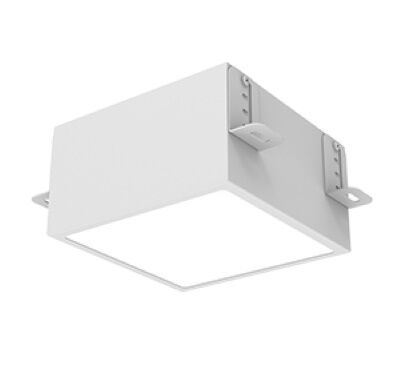Офисно-торговый светодиодный светильник для потолка Грильято 150х150 ВАРТОН DL-GRILL встраиваемый 24W 4000K IP40 белый