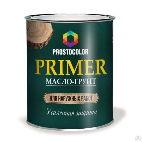 Масло-грунт PRIMER PROSTOCOLOR 0,75L (наруж) артикул 101323