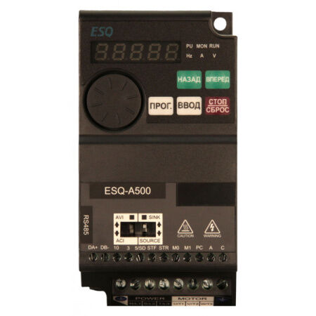Частотный преобразователь ESQ-A500-021-0.75K 0.75кВт 200-240В