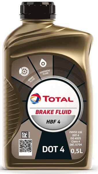 Жидкость тормозная Total HBF 4 (500 мл)