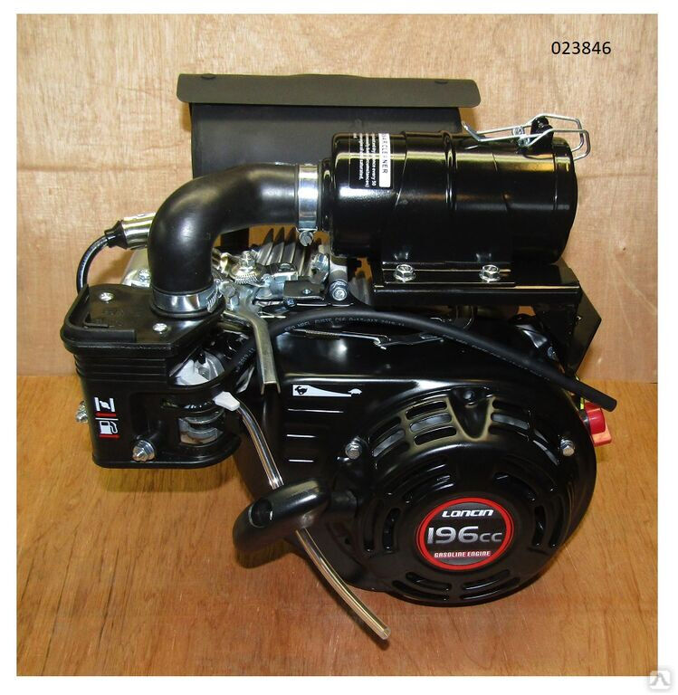 Двигатель Loncin G168F (Key / Цилиндр под шпонку/D=20 х50 мм ) 1