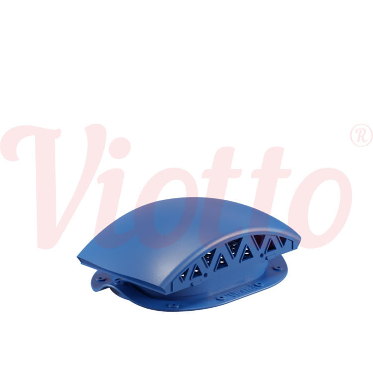 Вентилятор подкровельного пространства для металлочерепицы Viotto, черепаха, цвет Синий
