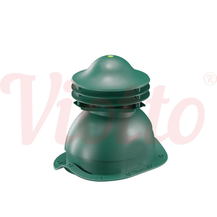 Универсальный выход вентиляции для металлочерепицы Viotto, цвет Зелёный
