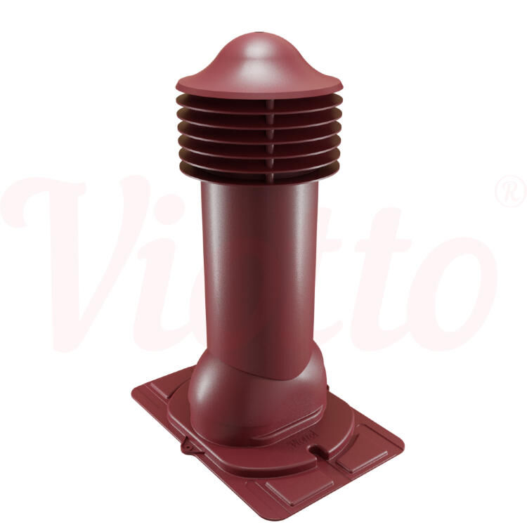 Труба вентиляционная с универсальным проходным элементом ø110 мм, h-550 мм Viotto, утепленная